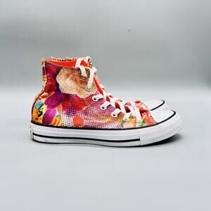 Converse Shoes Womens 6 Multicolor Chuck Taylor All Star 2 High Top Sneakers